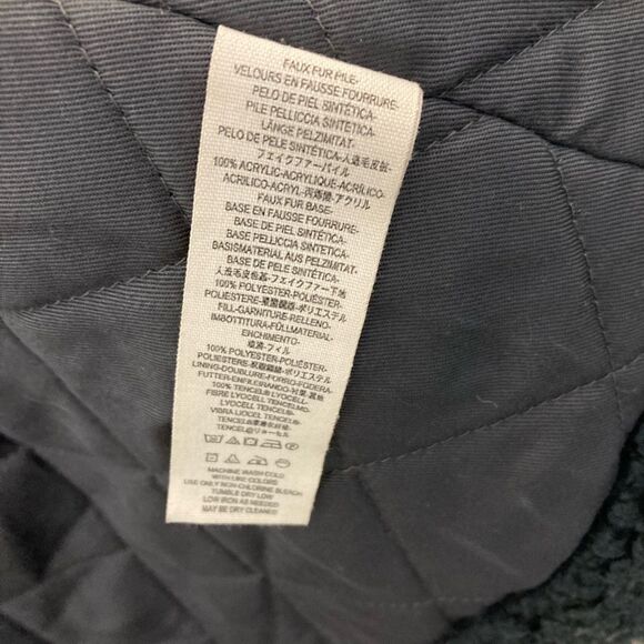 Free People Cozy Nights Sherpa Zip Coat XS - Picture 7 of 8